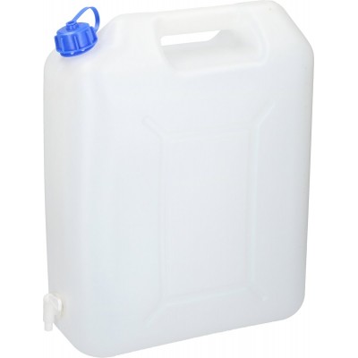 All Ride Water Jerrycan 20 Liter - Met Kraantje - Water of Limonade - Wit