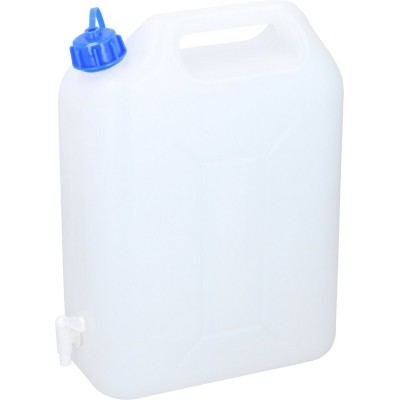 All Ride Water Jerrycan 10 Liter - Met Kraantje - Water of Limonade - Wit