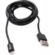 Kopp USB ladekabel, 8 pins, 2 meter. Geschikt voor iPod/iPhone/iPad