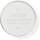 Nedis Lithium-Knoopcelbatterij CR2025 - 3 V DC - 5-Blister - Zilver