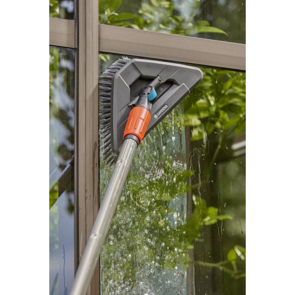 GARDENA - Cleansystem steelborstel Soft Flex - borstel voor grotere en kwetsbare vlakken