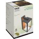 Calex LED Wandlamp Naples - E27 – IP44 Spatwaterdicht – Zwart - Dag/Nacht sensor - Aluminium – Industrieel – Modern