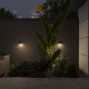 Calex Wandlamp Downlight Sanremo - GU10 - IP54 Water- en Stofbestendig - Geschikt voor Binnen en Buiten - Eenvoudige installatie - Rechthoek - Roestkleur
