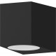 Calex Wandlamp Downlight Sanremo - GU10 - IP54 Water- en Stofbestendig - Geschikt voor Binnen en Buiten - Eenvoudige installatie - Rechthoek - Zwart