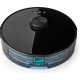 Nedis SmartLife Robotstofzuiger - Laser navigatie - Wi-Fi - Capaciteit opvangreservoir: 0.6 l - Automatisch opladen - Maximale gebruiksduur: 120 min - Zwart - Android / IOS