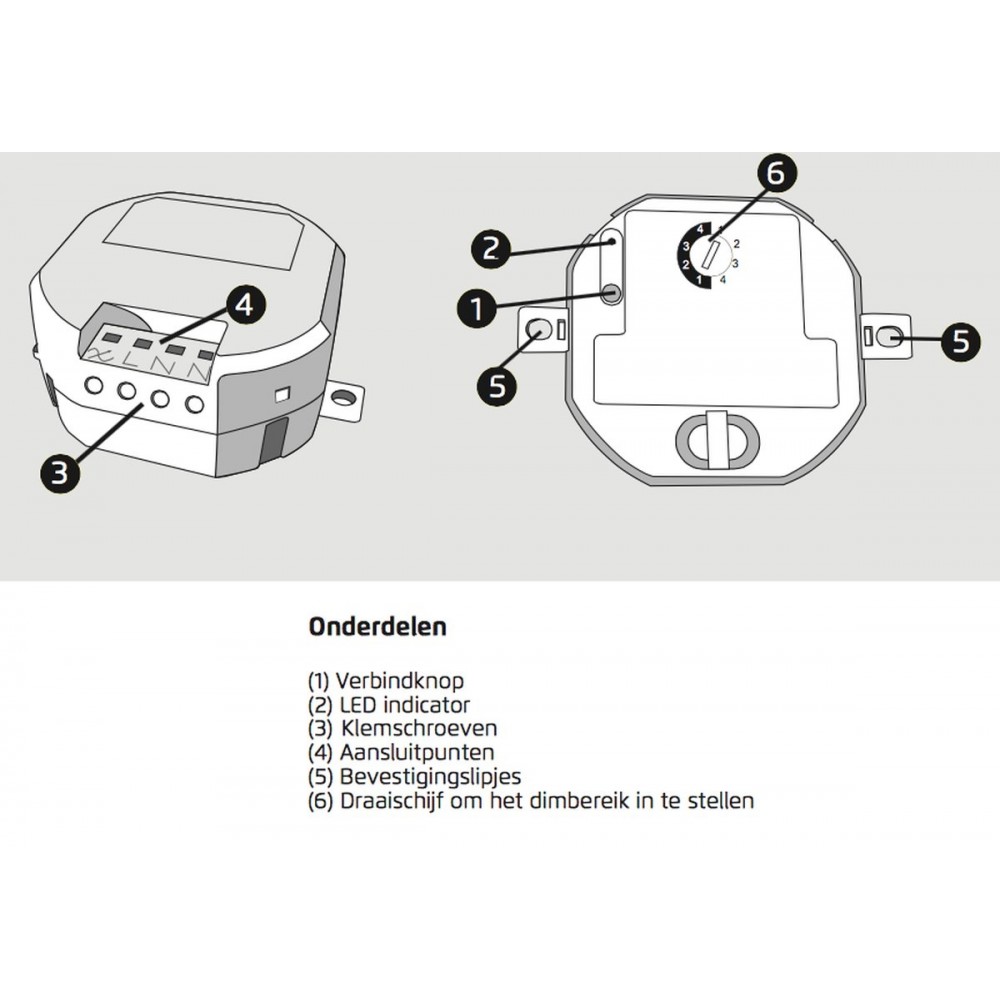 KlikAanKlikUit Multi Inbouwdimmer - ACM-100