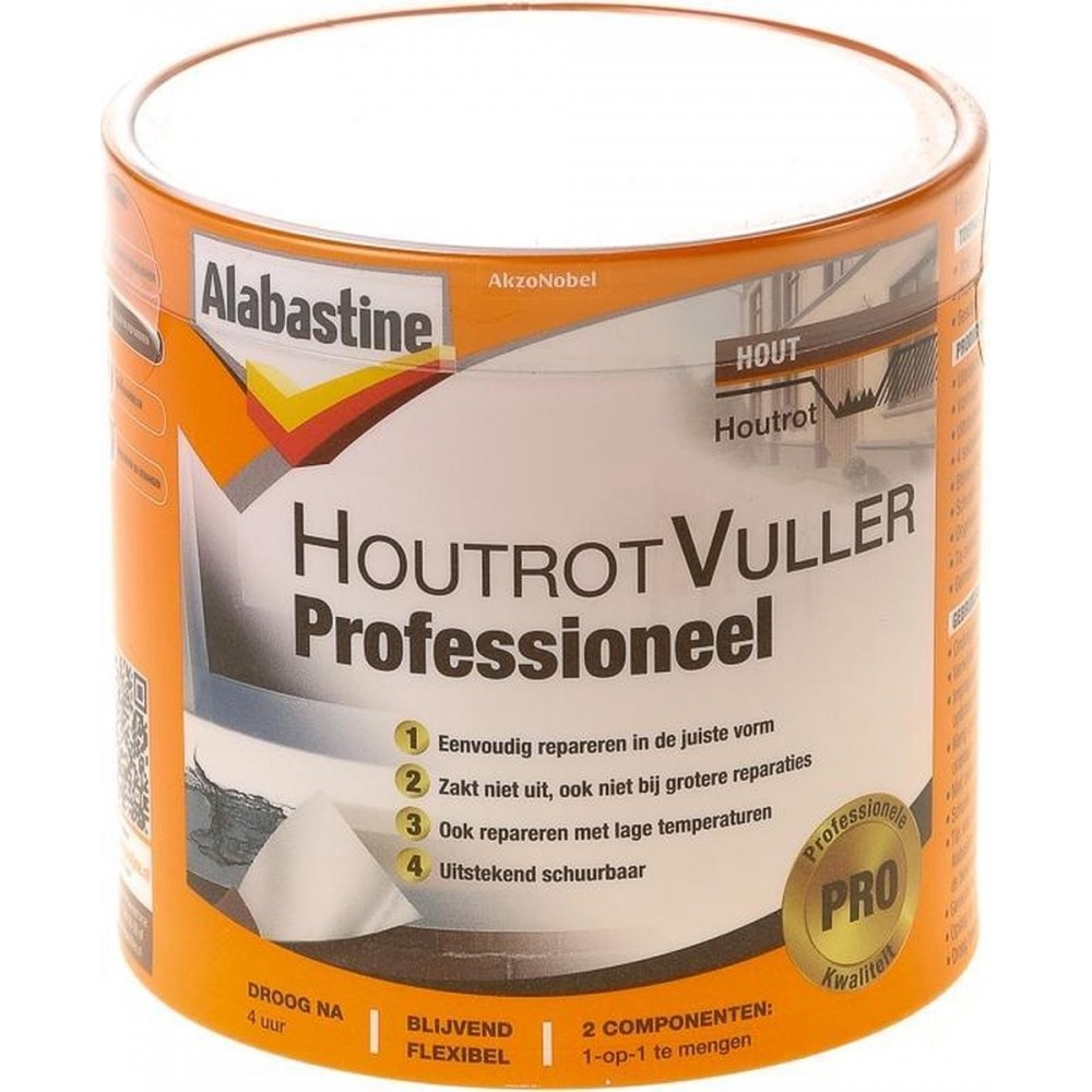 Alabastine houtrotvuller professioneel - 330 gram