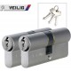 VEILIG - Veiligheid Profielcilinder - 30x30mm - set 2 sloten - SKG2