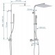 SCHÜTTE Sumba Douchesysteem - Regendouche - met Thermostatische Douchekraan - Hartafstand 150 mm - Chroom