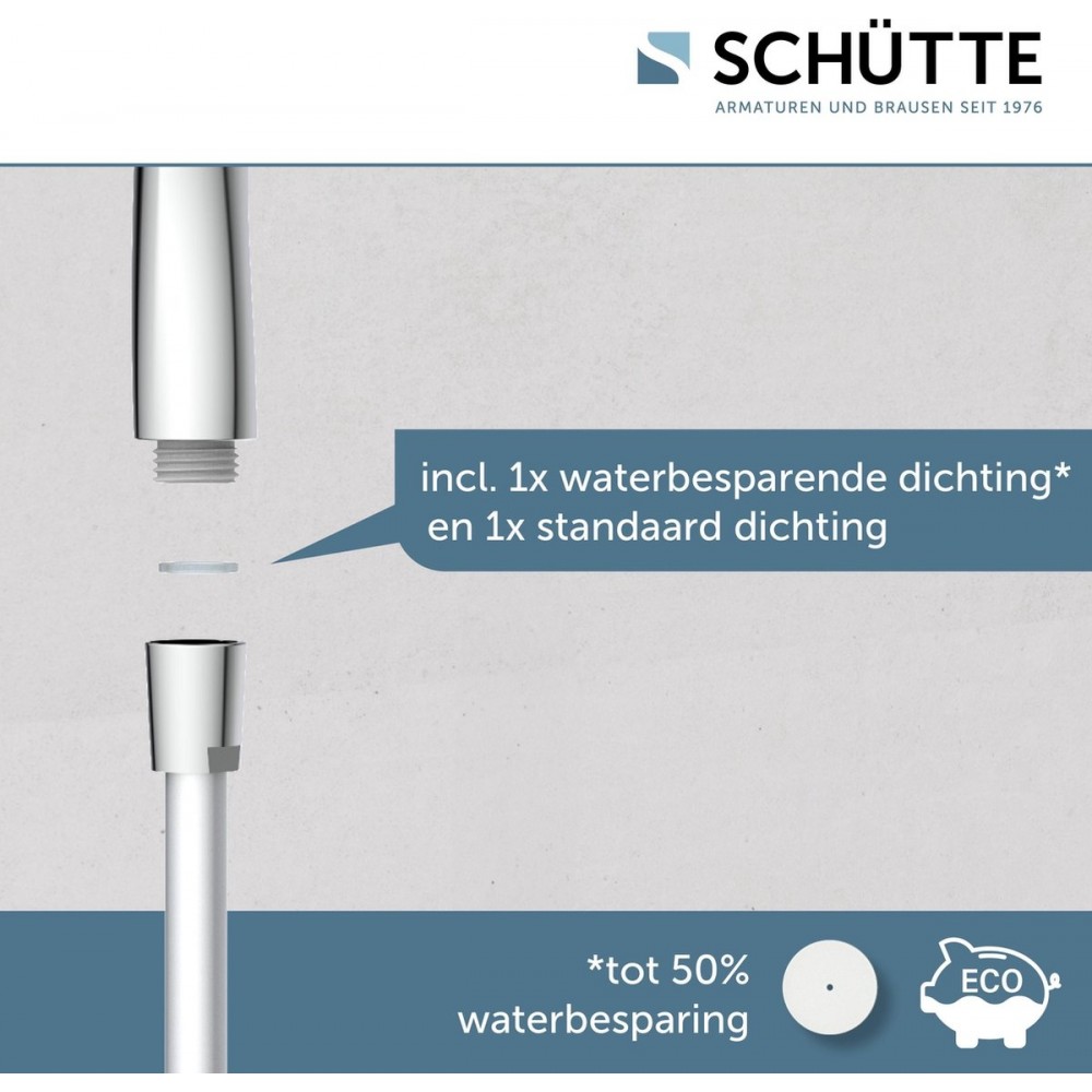 SCHÜTTE Capri Handdouche - Chroom/Antraciet