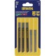 Irwin Pro decoupeerzaagbladenset mixed met U-aansluiting, voor hout en metaal, 5-delig