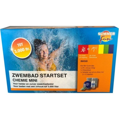 Summer Fun zwembad startset chemie mini