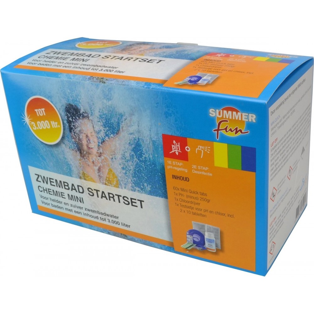 Summer Fun zwembad startset chemie mini