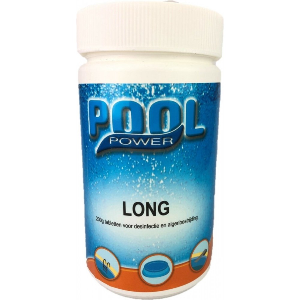 Pool Power Long Desinfectiemiddel voor Zwembaden - 1 kg