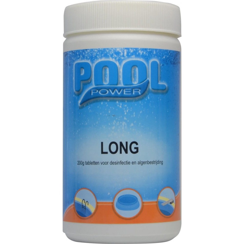 Pool Power Long Desinfectiemiddel voor Zwembaden - 1 kg