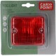 Carpoint Mistachterlicht Aanhanger | Mistachterlicht Rood 7x8cm