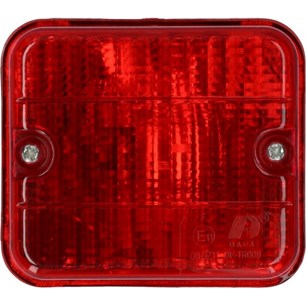 Carpoint Mistachterlicht Aanhanger | Mistachterlicht Rood 7x8cm