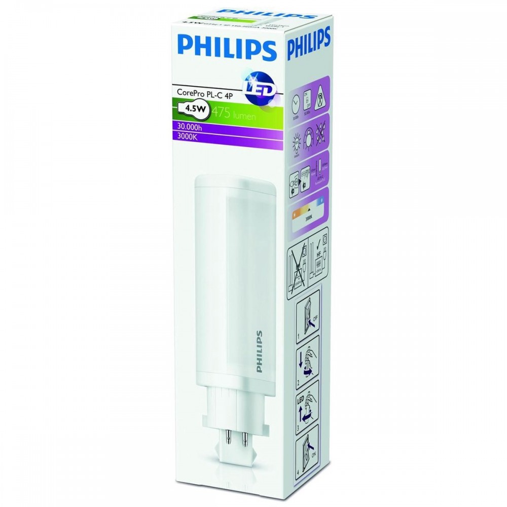 Philips Corepro LED PLC 4.5W - 4 Pin