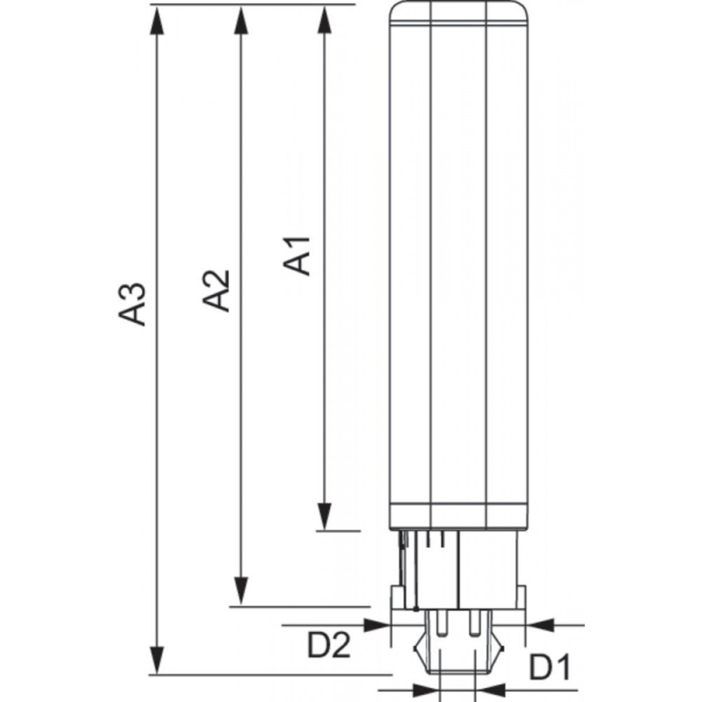 Philips Corepro LED PLC 4.5W - 4 Pin