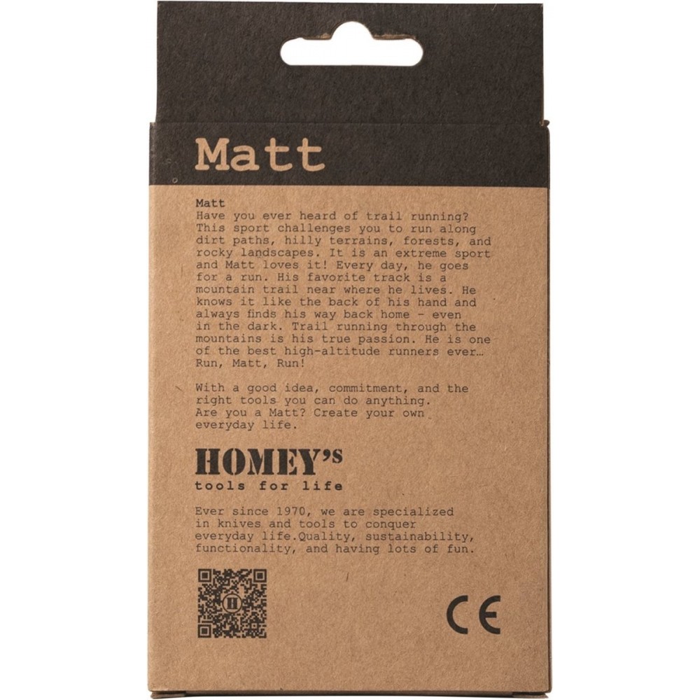 Homey's Matt hoofdlamp LED oplaadbaar - 200 lumen - waterbestendig