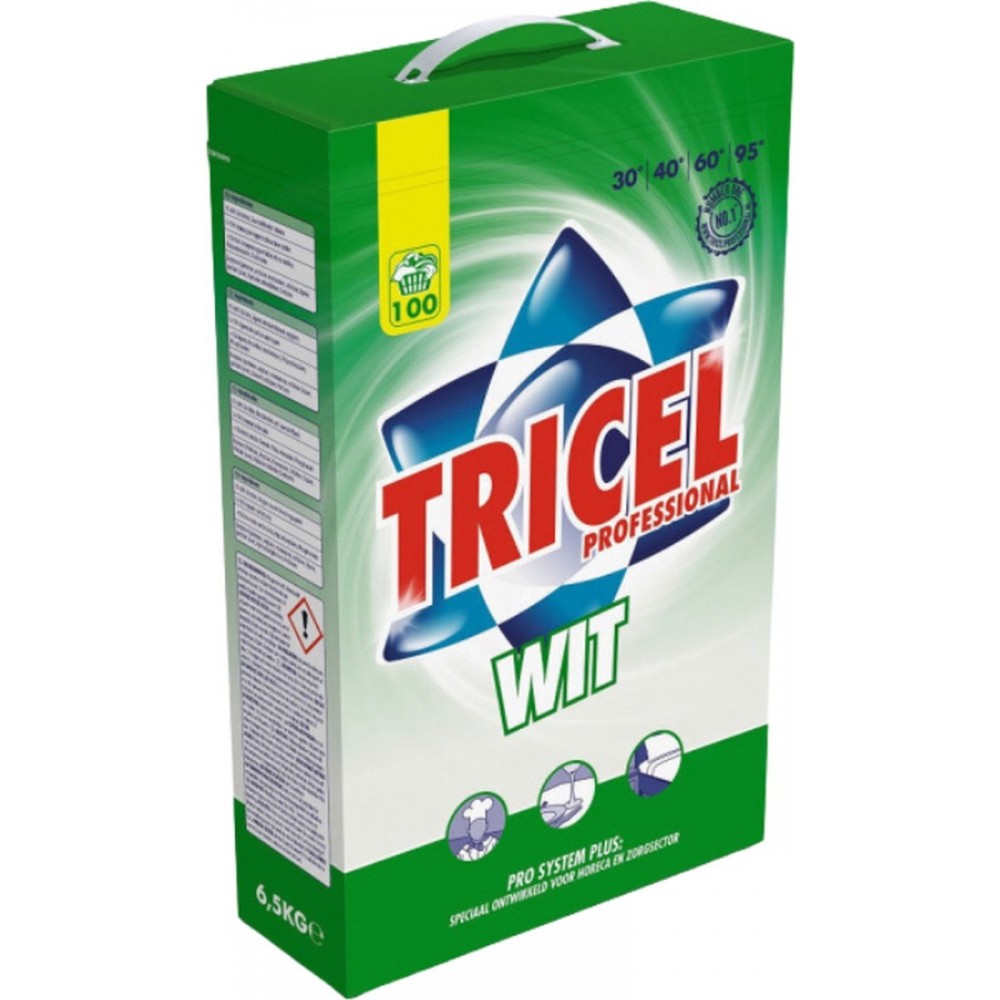 Tricel | Professioneel | Waspoeder | Bio | Wit | 6,5kg