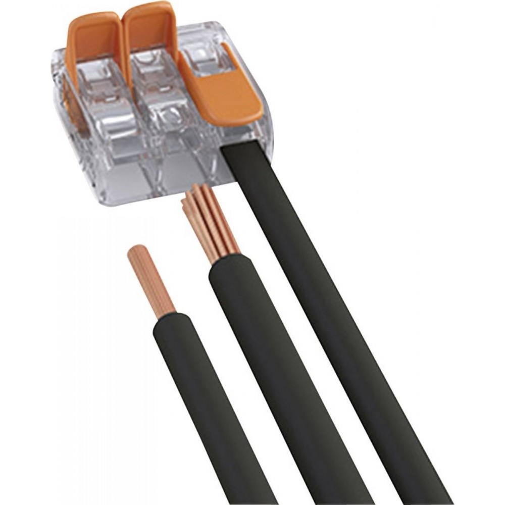 WAGO® Verbindingsklem 5-voudig t/m 4mm² - 221-415 - 8 stuks in blister