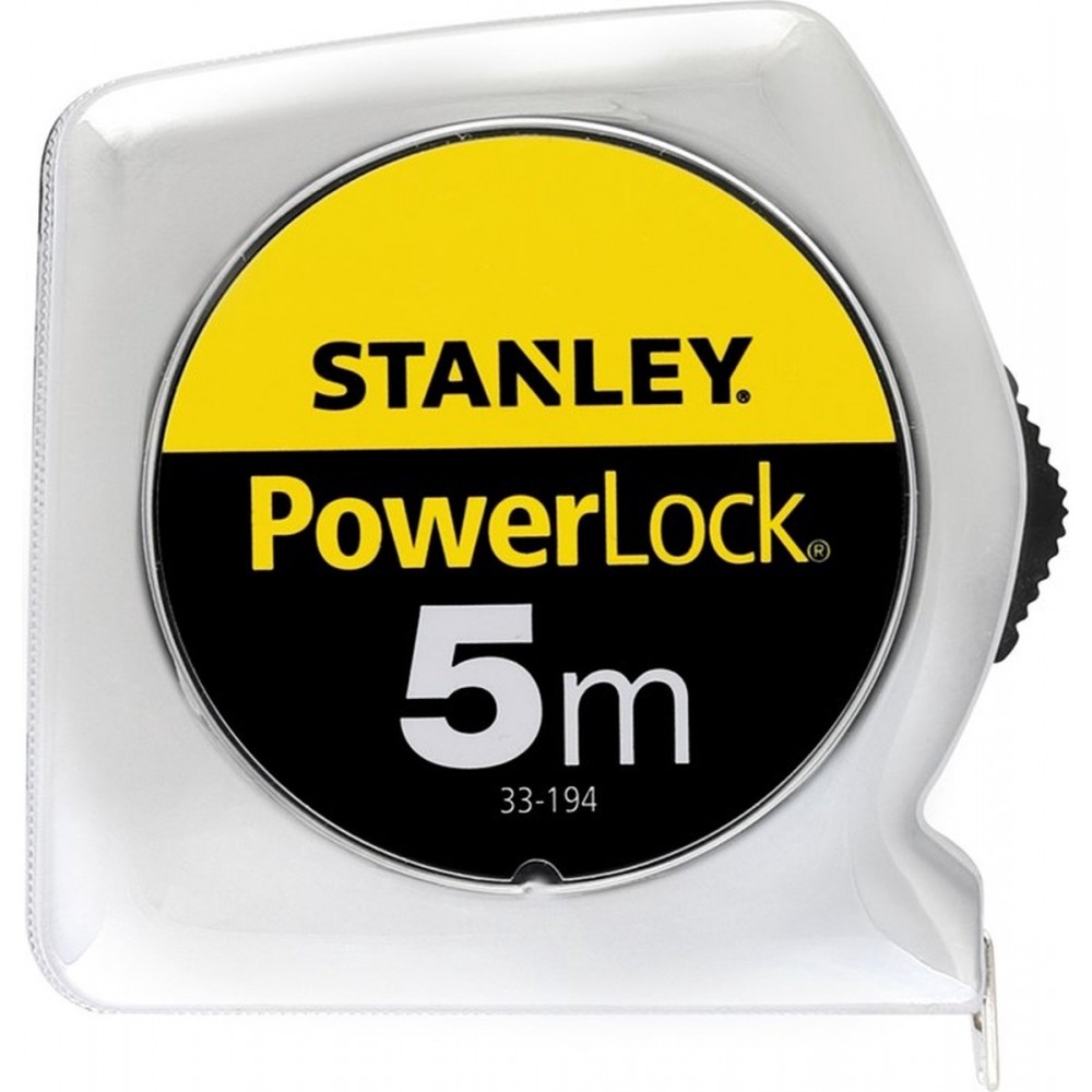 STANLEY Rolbandmaat Powerlock - 5 m - 19 mm