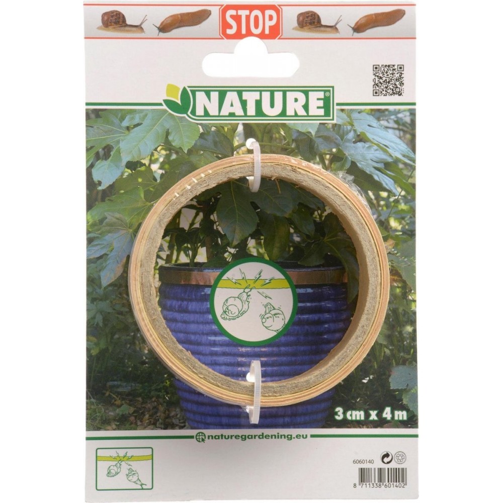 Nature - Anti-slakken - Kopertape - 4m x 30mm - Ongediertewering