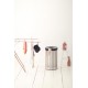 Brabantia Wasmand - met Deksel - 60 l - Matt Steel/Kunststof deksel