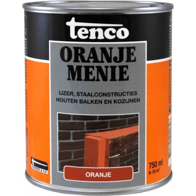 Tenco Oranje Menie - 750 ml - Grondverf - Roestwerend