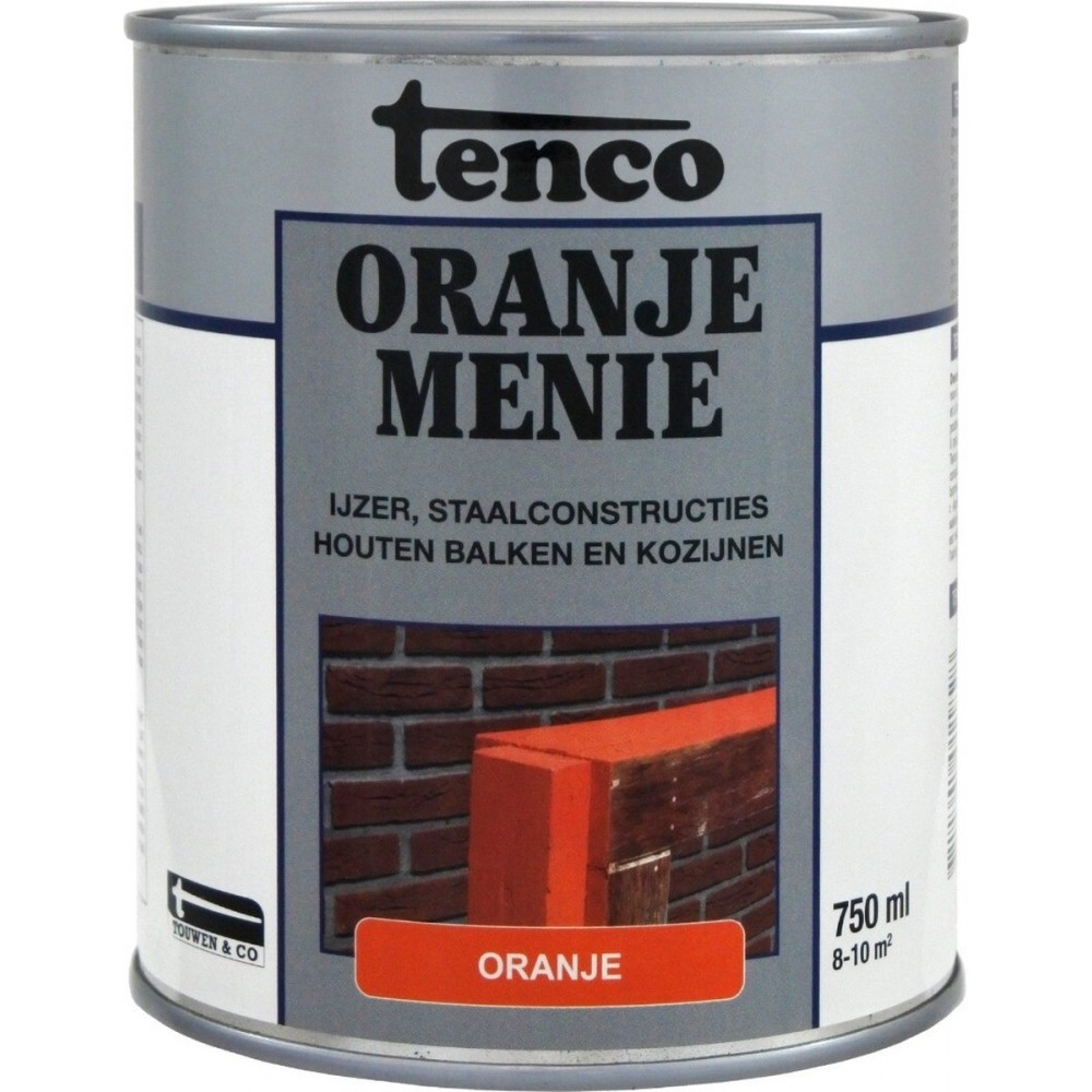 Tenco Oranje Menie - 750 ml - Grondverf - Roestwerend