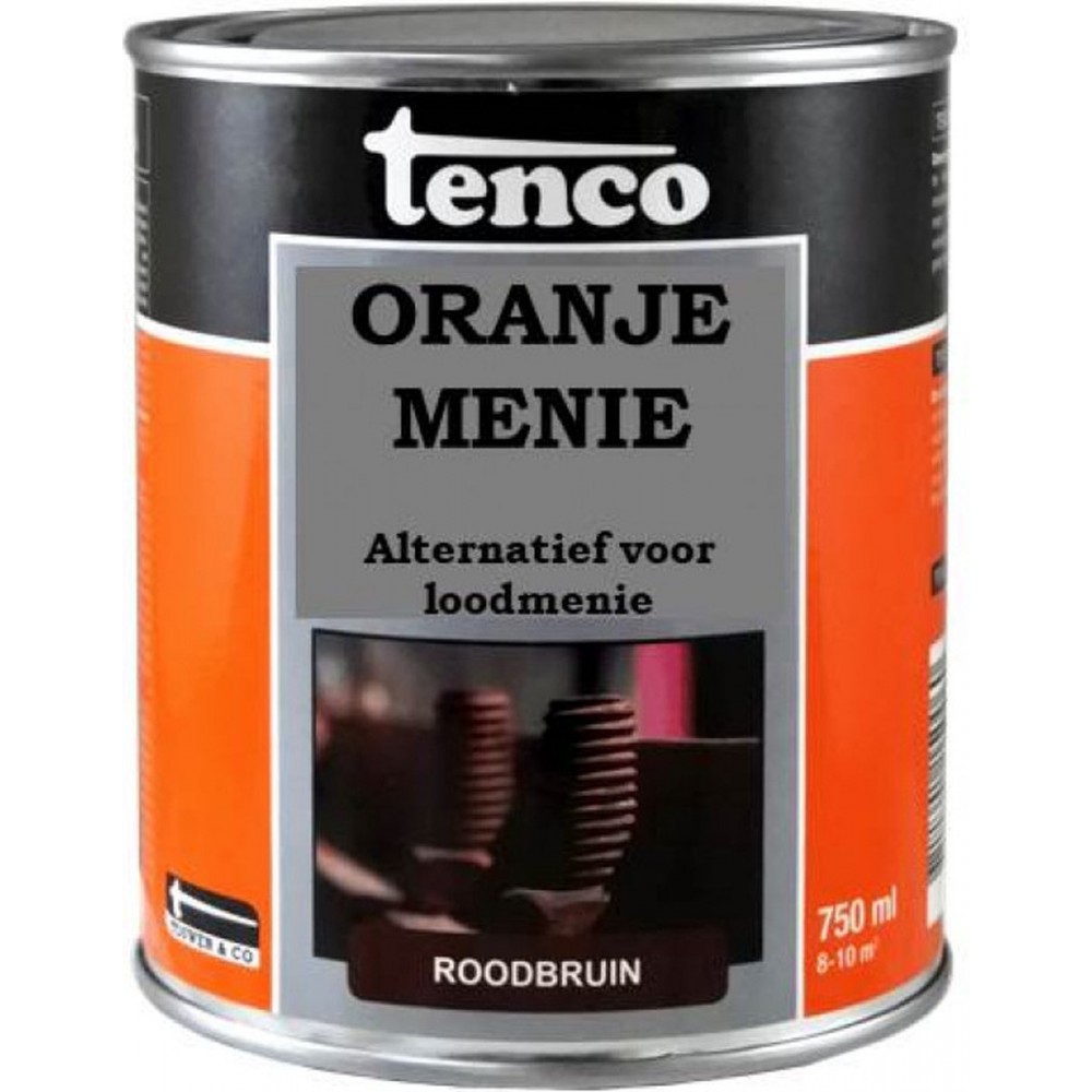 Tenco Oranje Menie - 750 ml - Grondverf - Roestwerend