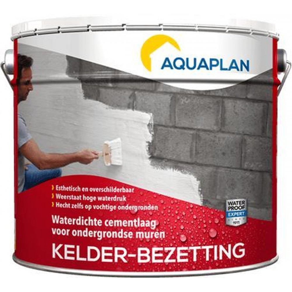 Aquaplan Kelder-Bezetting - waterdichte cementcoating - 10 kg