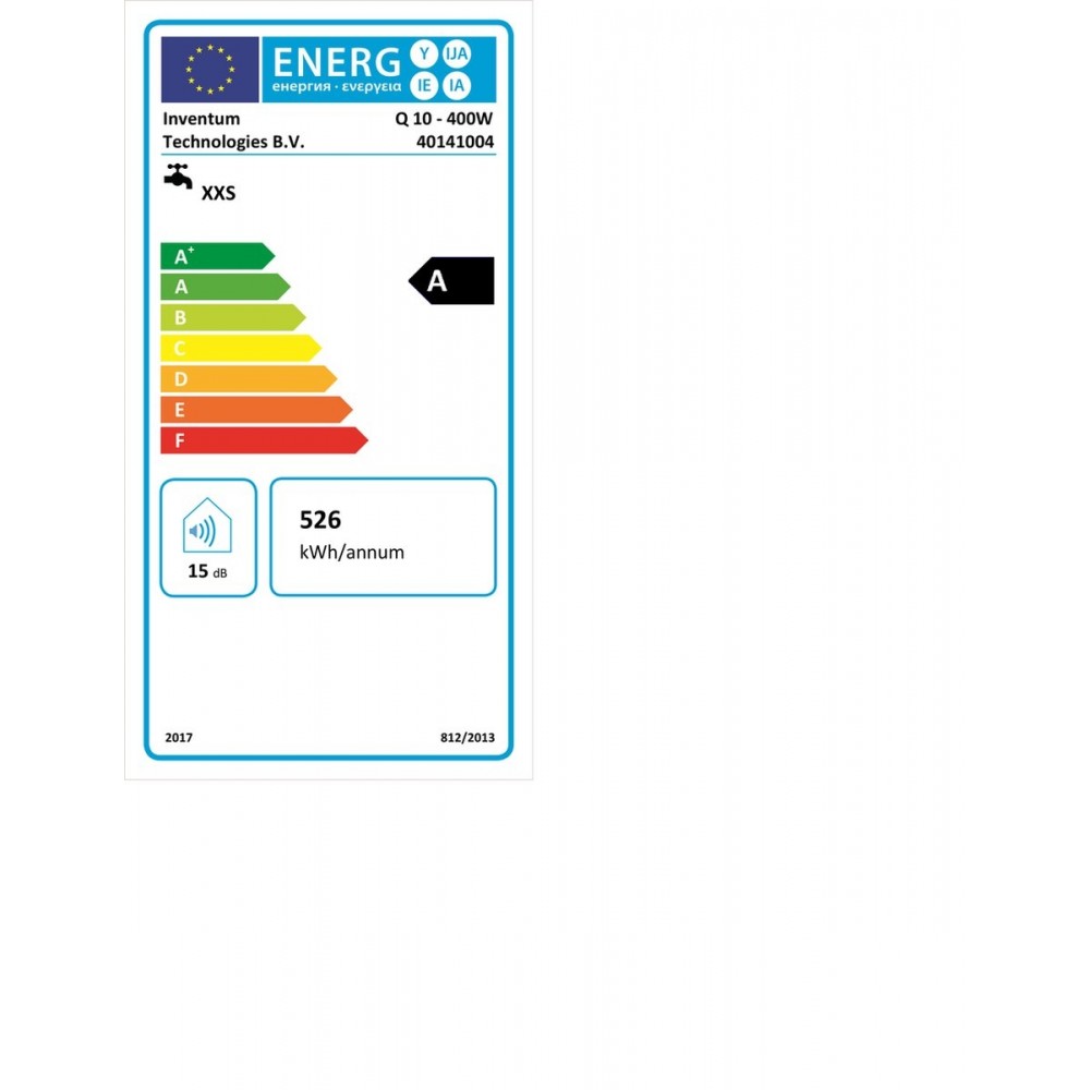 Inventum Q10 Keukenboiler - Hotfill - 10 liter - 400 Watt