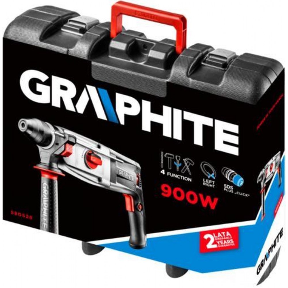 ELECTRISCHE BOORHAMER SDS+ 900W - GRAPHITE