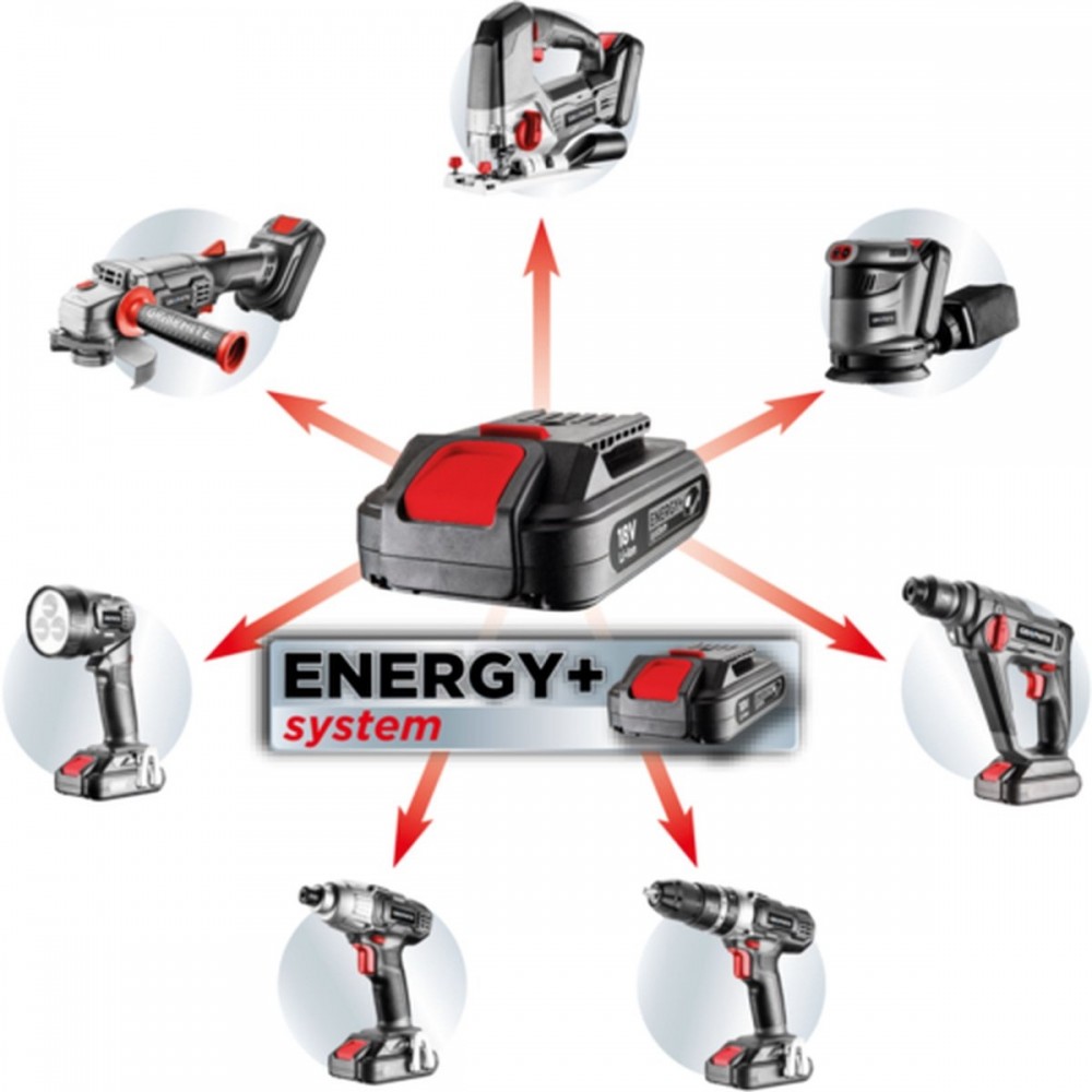 Accu Hand Cirkelzaag 150 mm, 18v, LI-ION Energy+ 58G008 GRAPHITE