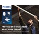 Philips ProjectLine schijnwerper - LED paneel - 20 W - Warmwit licht - Sensor