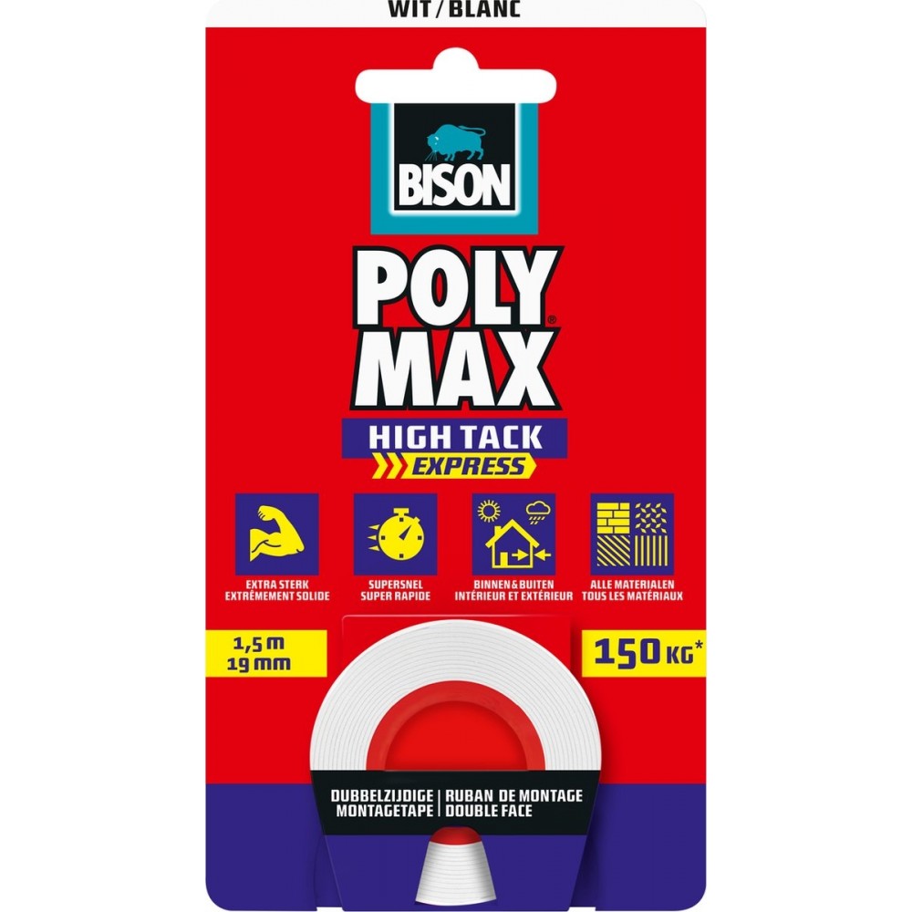 Poly Max High Tack Express Montage Tape wit