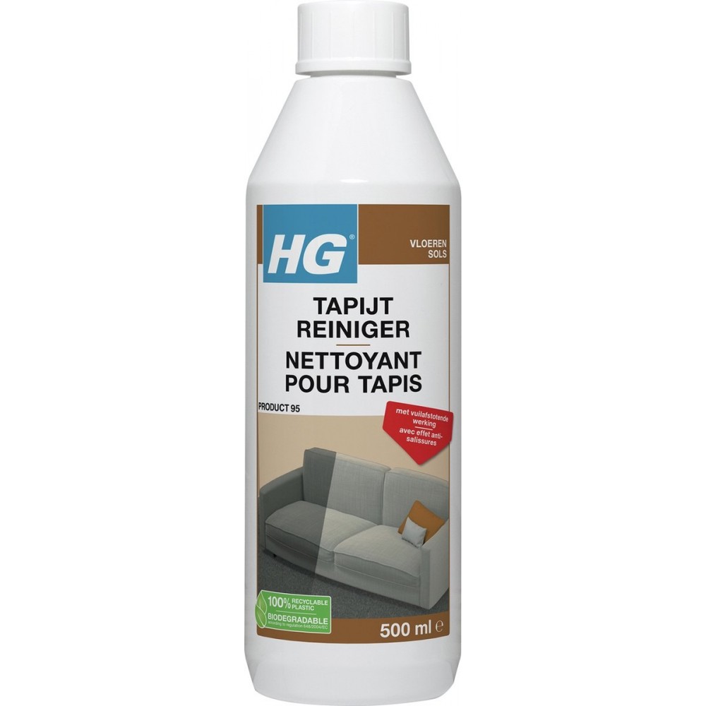 HG tapijt en bekledingsreiniger (product 95) 500 ml