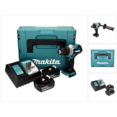 Makita DDF486RTJ Accu Schroefboormachine 18V 5.0Ah in Mbox