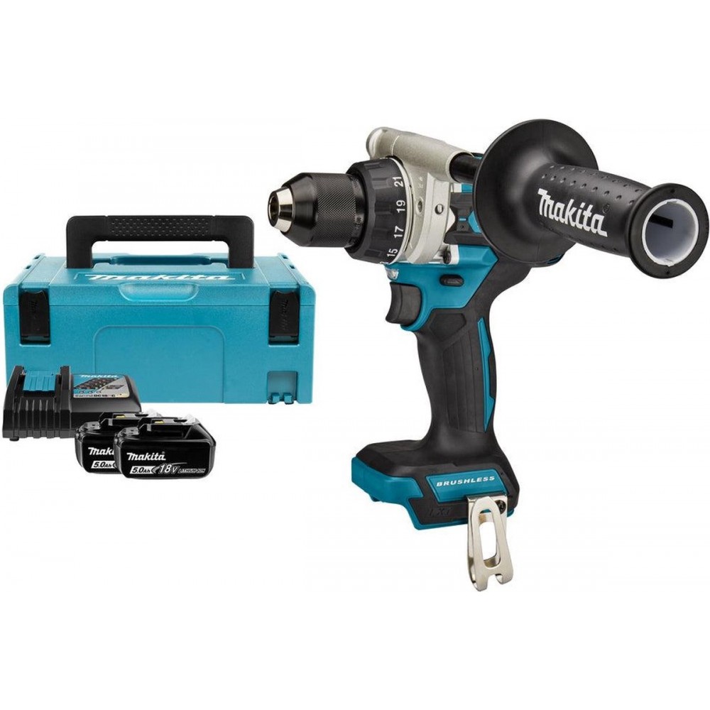 Makita DDF486RTJ Accu Schroefboormachine 18V 5.0Ah in Mbox