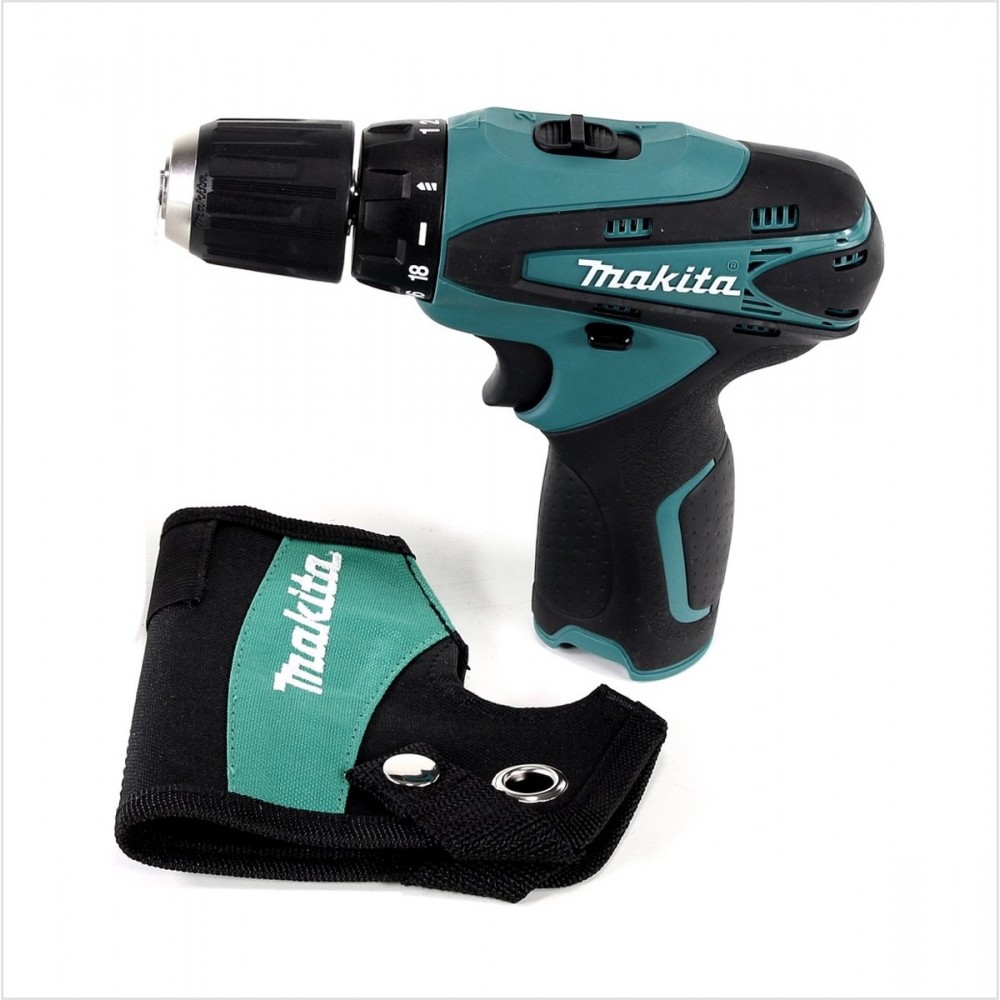 MAKITA DF330DWE Accuboormachine - 10,8V - 1,3 Ah Li-Ion - Incl. 2 Accu's