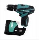 MAKITA DF330DWE Accuboormachine - 10,8V - 1,3 Ah Li-Ion - Incl. 2 Accu's