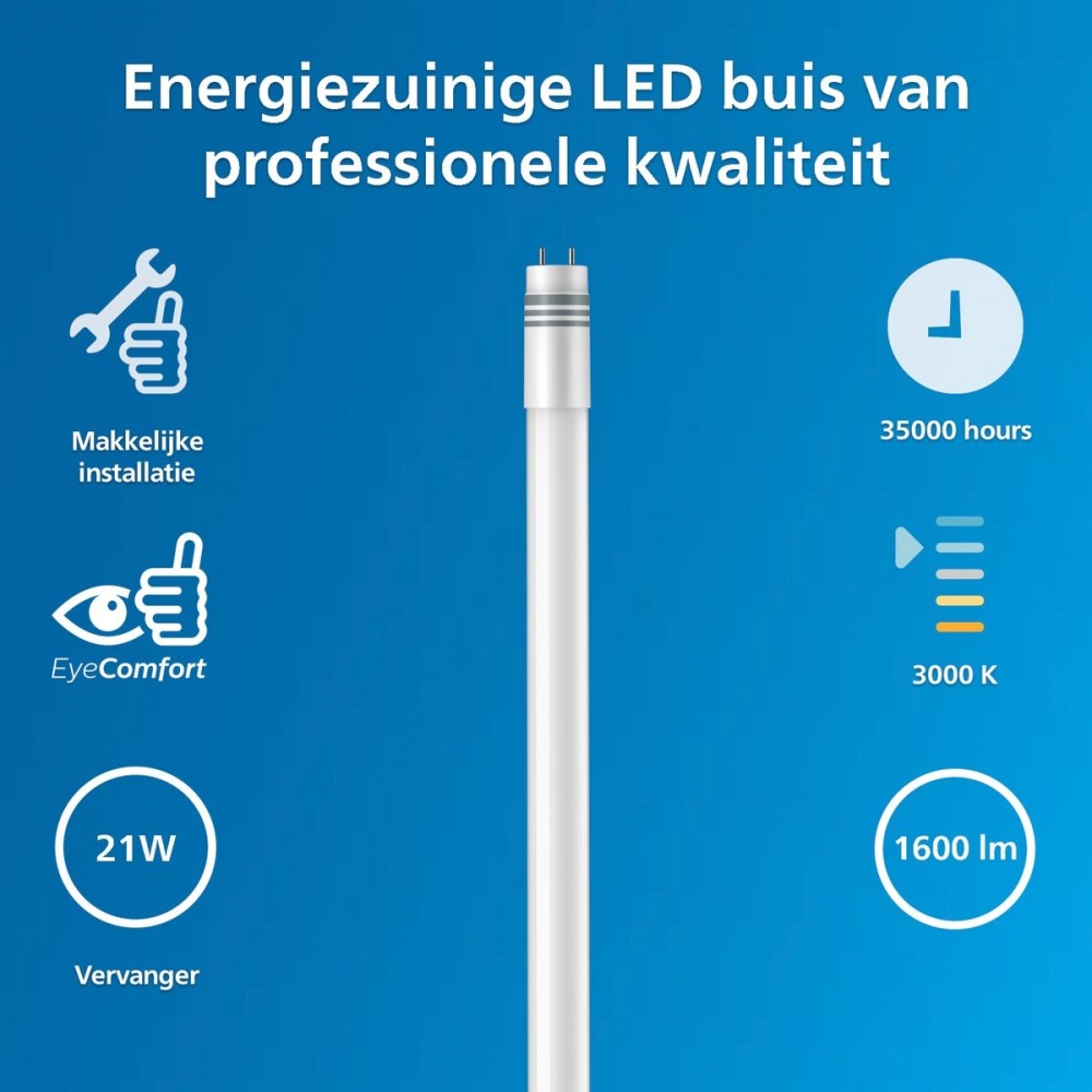 Philips Projectline LED TL buis - T5 - 11.5W - G5 - Helderwit licht - 900 mm