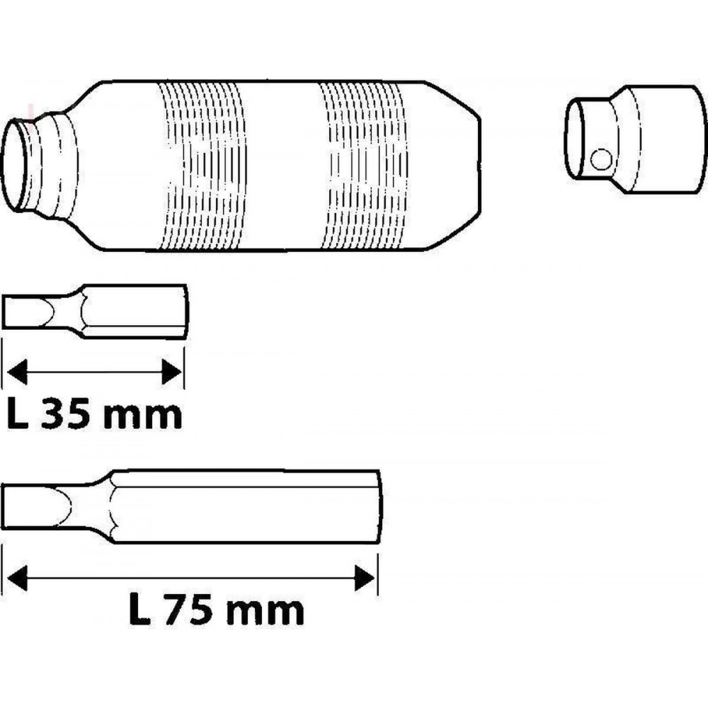 Topex Slagschroevendraaier