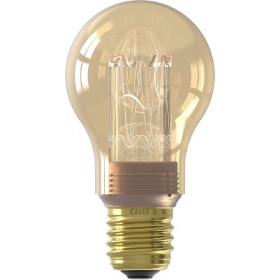 Calex Crown Series LED Lamp - E27 - A60 Lichtbron Goud - 3.5W - Dimbaar