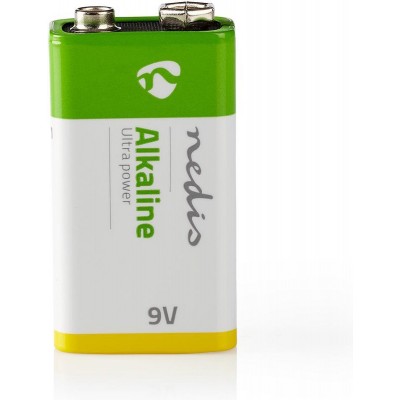 Nedis Alkaline-Batterij 9V - 6LR61 - 1-Blister