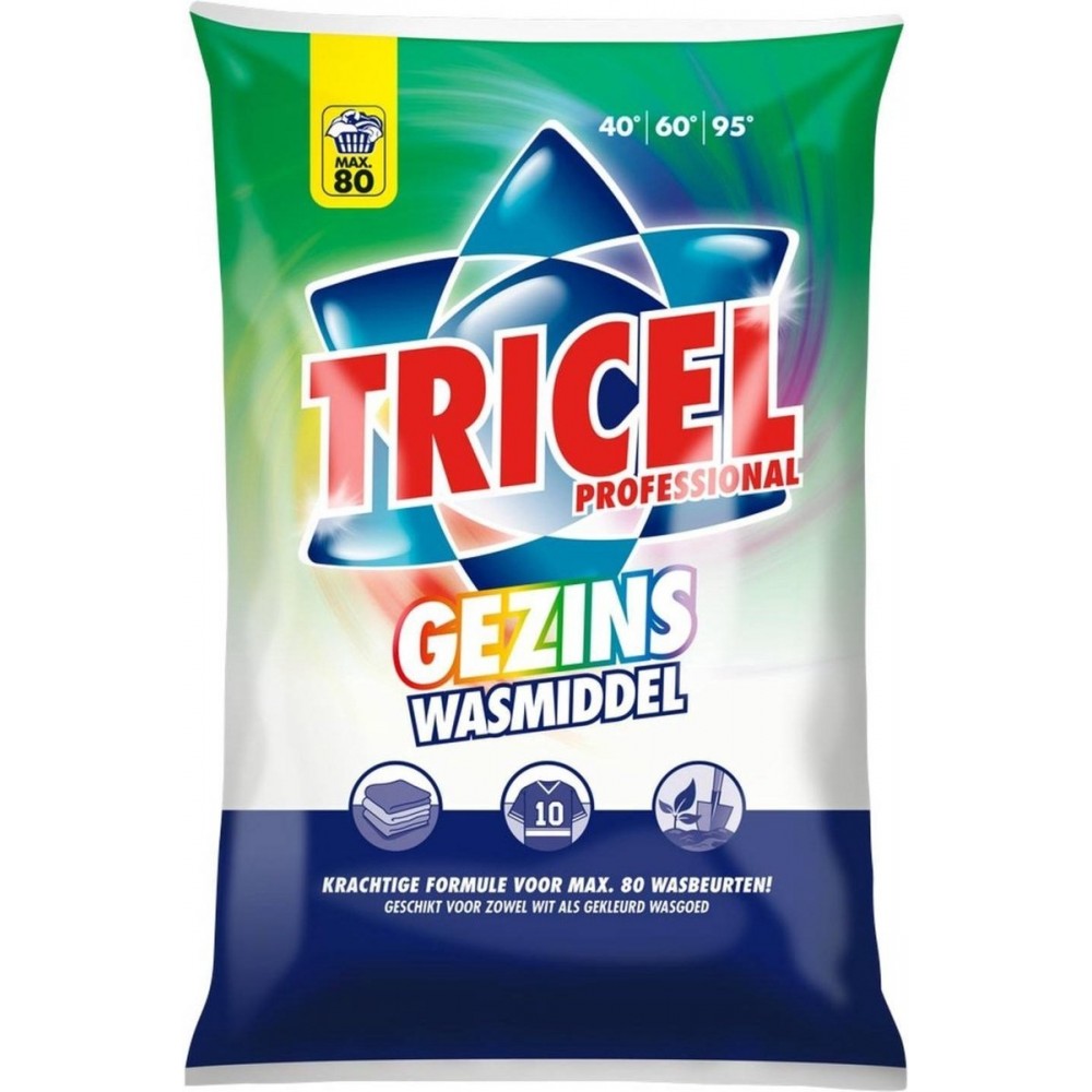 Tricel gezins wasmiddel 10 KG