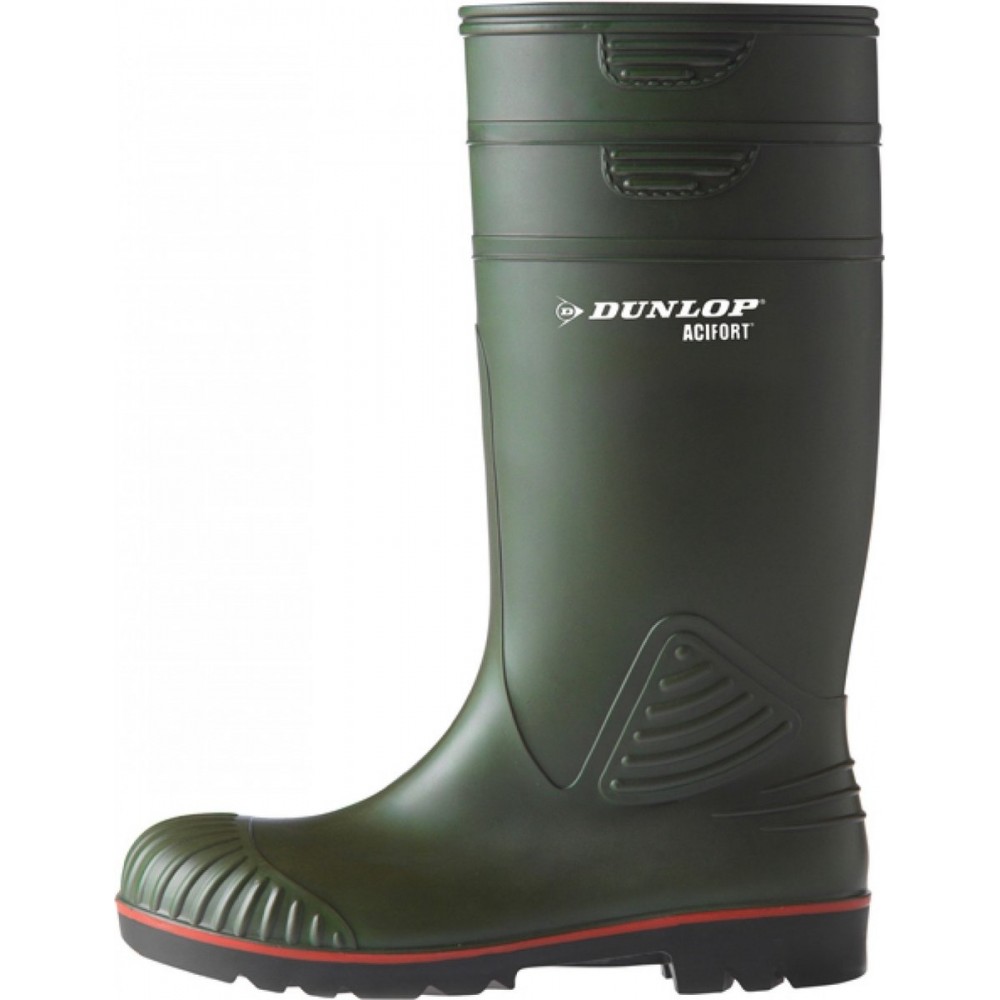 Dunlop Acifort Heavy Duty Full Safety veiligheidslaars S5 - groen - maat 45