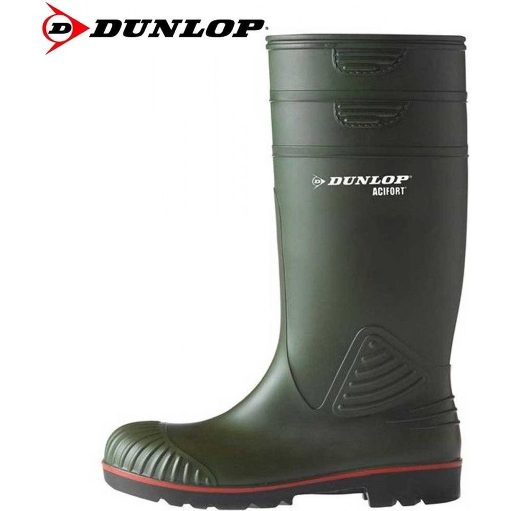 Dunlop Acifort Heavy Duty Full Safety veiligheidslaars S5 - groen - maat 45